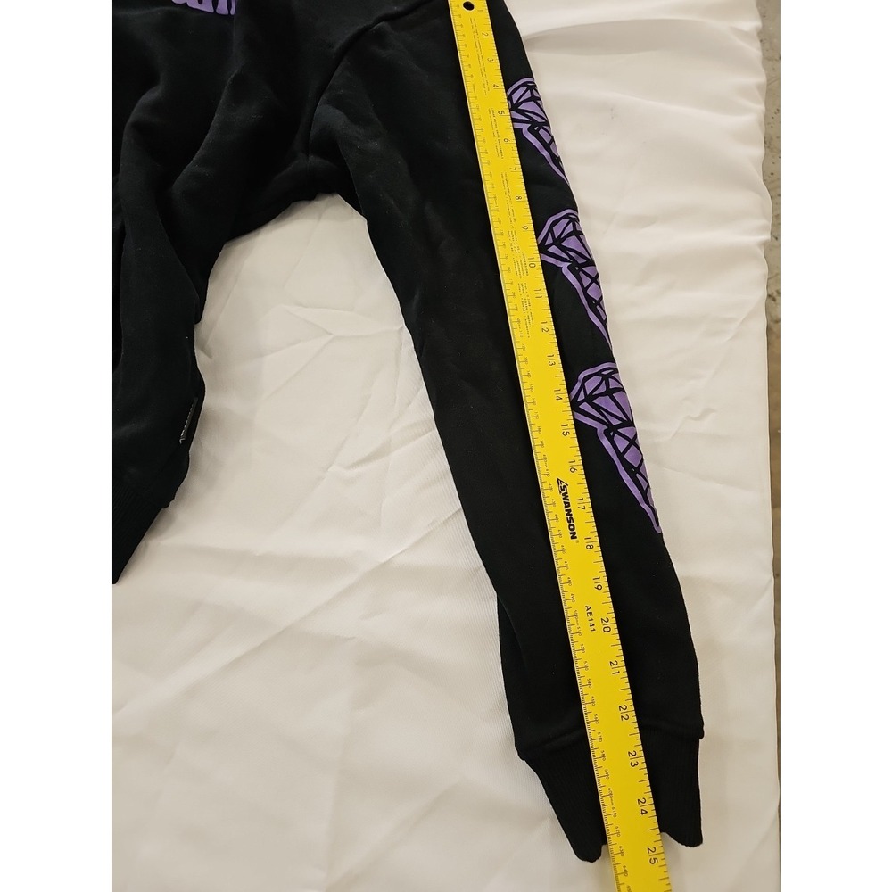 Mens Ovadia & Son's black thick pullover hoodie‎ XXL
